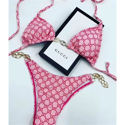 gucci bathing suit 2 piece|Gucci swimsuit not for swimming.